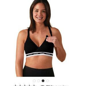 Set of 2 Bravado Black and Gray Nursing Bras- size small